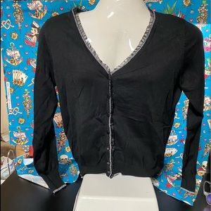 Covington Brand black ladies Cardigan